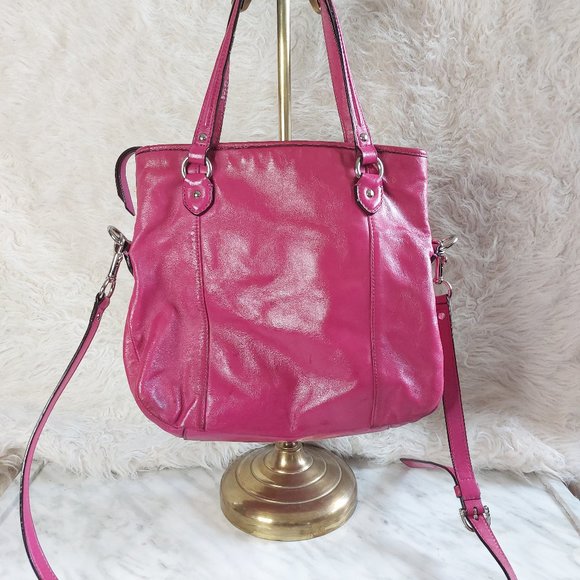 Coach F23901 Pink Daisy Leather Mia Leather Crossbody Bag - Picture 3 of 15
